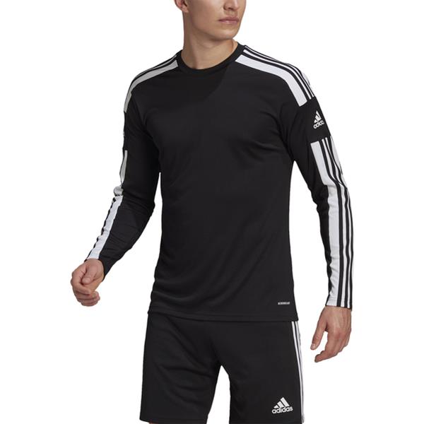 adidas Squadra 21 LS Black/White Football Shirt